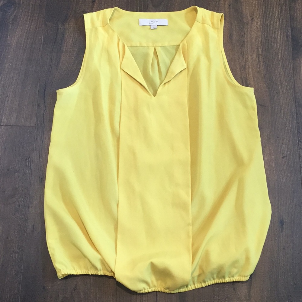 Ann Taylor Loft sleeveless shell